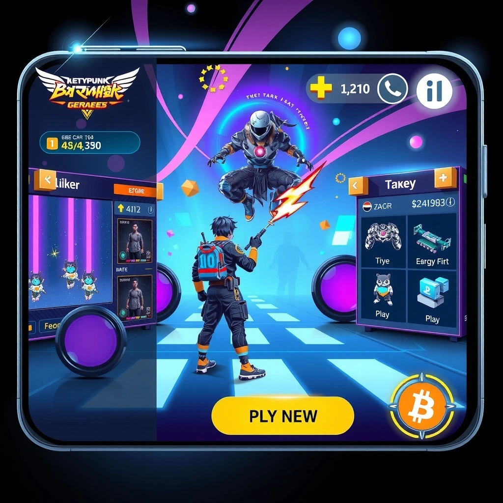 Digital Warriors Mobile Game Screenshot