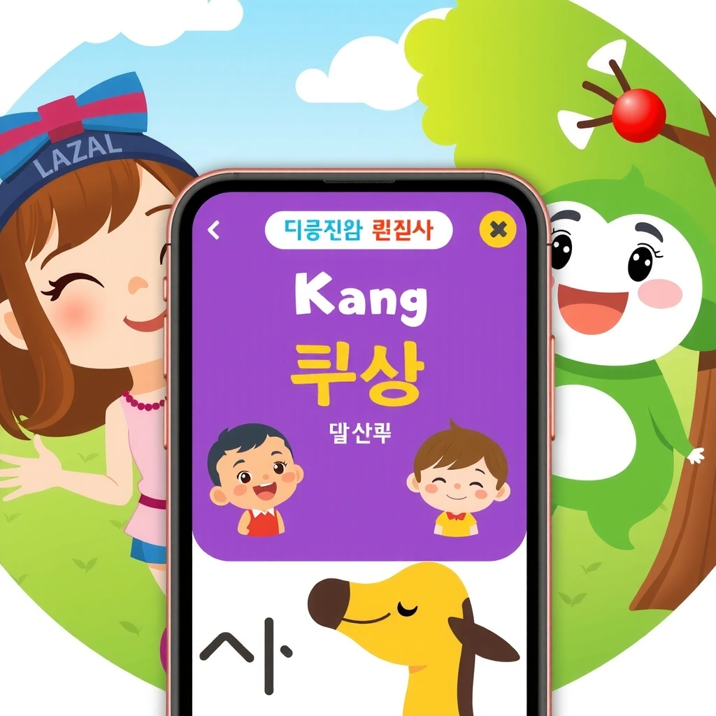 Hangul Heroes Educational Game Screenshot
